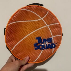 Space Jam A New Legacy Tune Squad Insulated Round Lunch Tote Box Bag‎ Basketball